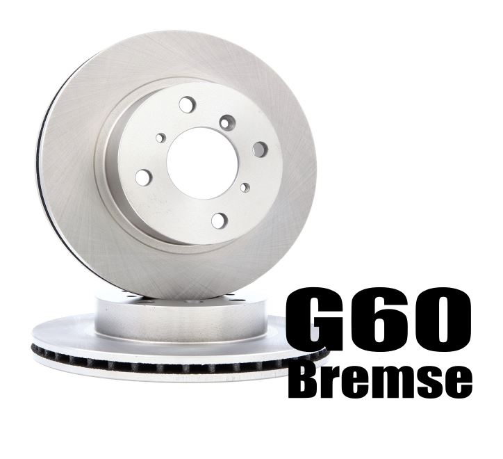 G60 BremseVA 280mm - HA 226mm