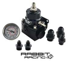 Rabbit Racing - Fuel pressure regulator adjustable - Dash AN6 & AN8