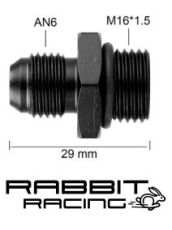 Einschraub Adapter M16 x 1,5 zu Dash 6/AN6