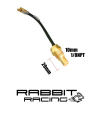 Rabbit Racing 1/8 NPT Sensor fr l oder Wassertemperatur - Kurze Version