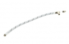 Stahlflexluftleitung - G1/8 auf 6mm Schlauch mit 90 Winkeladapter