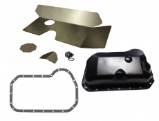 Skid Plate - for the oil pan - complete set