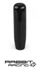 Rabbit Racing Gear knob - real carbon - long version