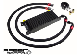 Oil cooler kit 16 rows with AN10 Dash connectors